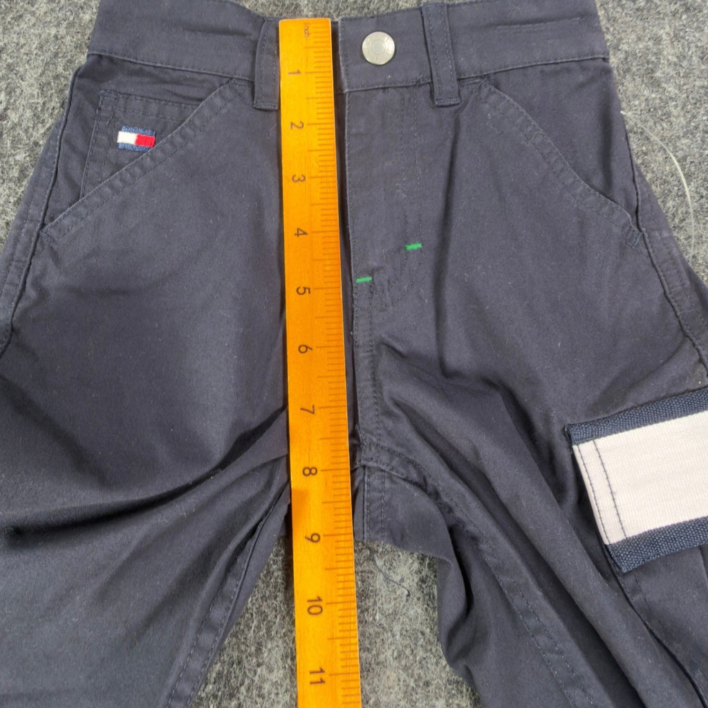 Tommy Hilfiger Vintage 90s Cargo Shorts Toddler 3T Navy Blue Cotton NWT - take2supply