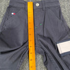 Tommy Hilfiger Vintage 90s Cargo Shorts Toddler 3T Navy Blue Cotton NWT - take2supply