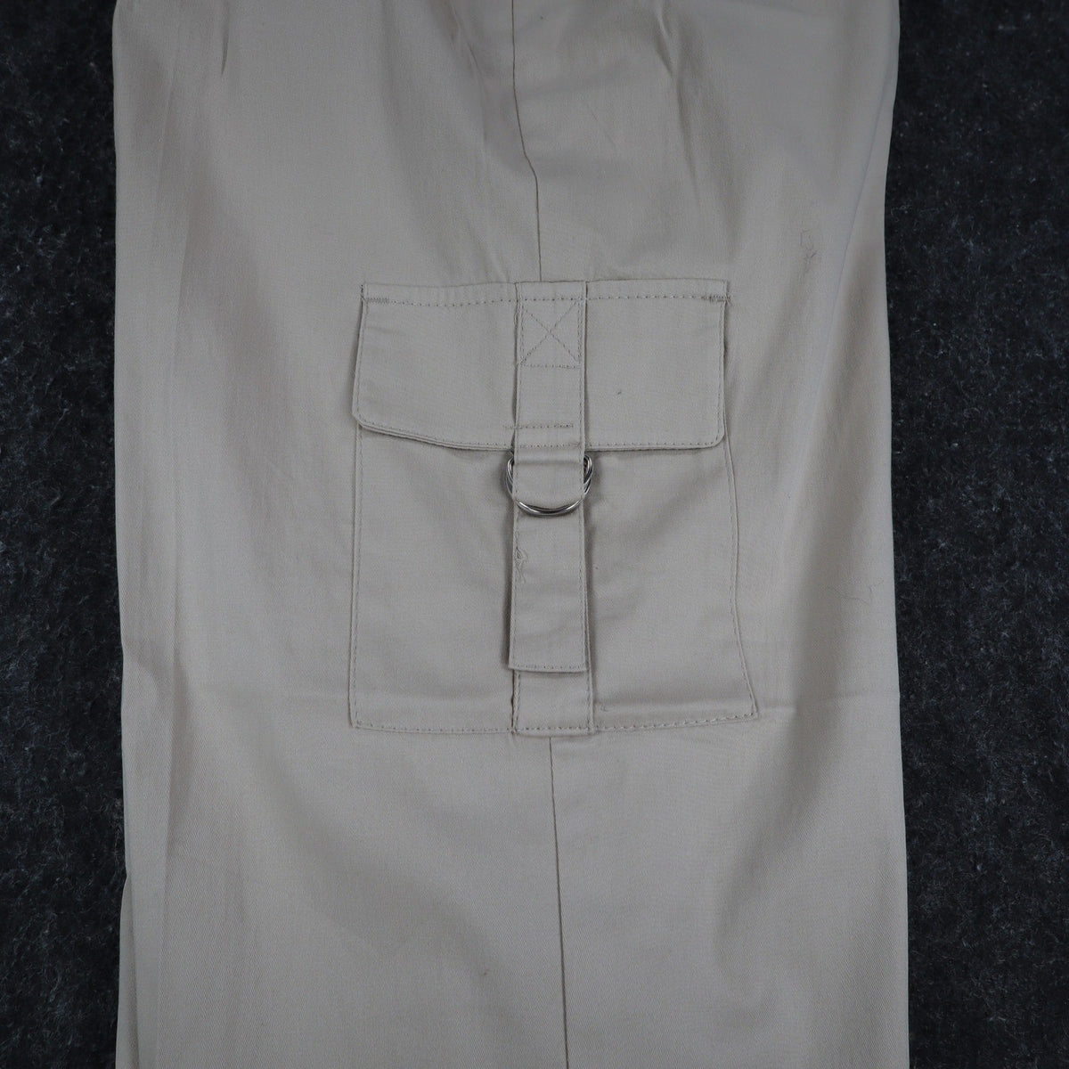 Company Collection Cargo Pants Womens 12 Beige Cotton Stretch Straight Leg NWT - take2supply