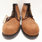 Walker Vintage Work Boots Mens 9 Brown Leather Deadstock Made In USA NIB NWT - take2supply
