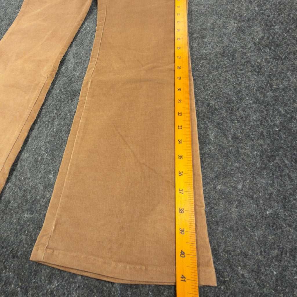 J. Jeans Corduroy Flare Pants Womens 8 Camel Tan Stretch Bootcut NWT C486 - take2supply