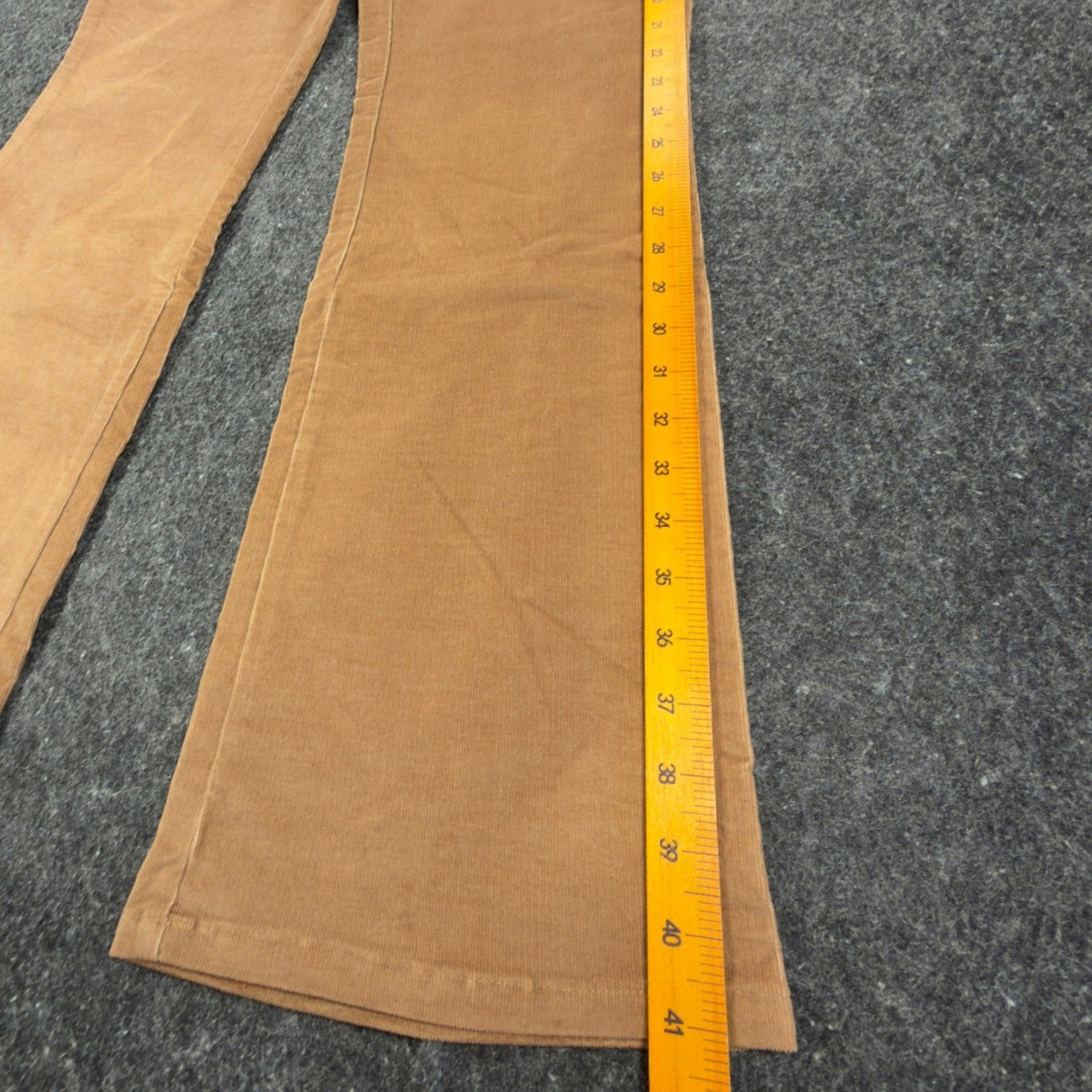 J. Jeans Corduroy Flare Pants Womens 8 Camel Tan Stretch Bootcut NWT C486 - take2supply