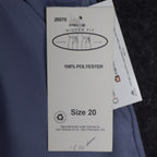 Levi Strauss Bend Over Pants Womens 20 AVG Vintage 90s Blue Elastic Waist Slacks - take2supply