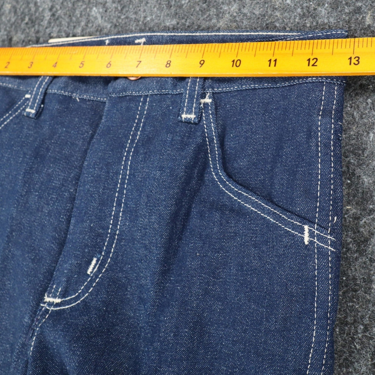 Maverick Straight Leg Jeans Boys 10 Regular Vintage 70s Deadstock Cotton USA - take2supply