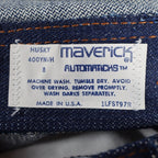 Maverick Boys Jeans Size 8 Husky Vintage Deadstock Indigo Western Bootcut Denim - take2supply