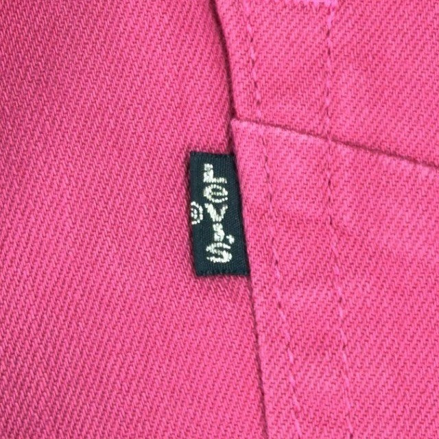 Levi's 505 Straight Leg Jeans Womens 12 Pink Cotton Blend NWT - take2supply