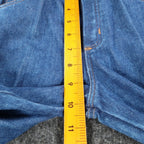 Young Maverick Jeans Girls 10 Slim Vintage 80s Blue Cotton Straight Deadstock - take2supply