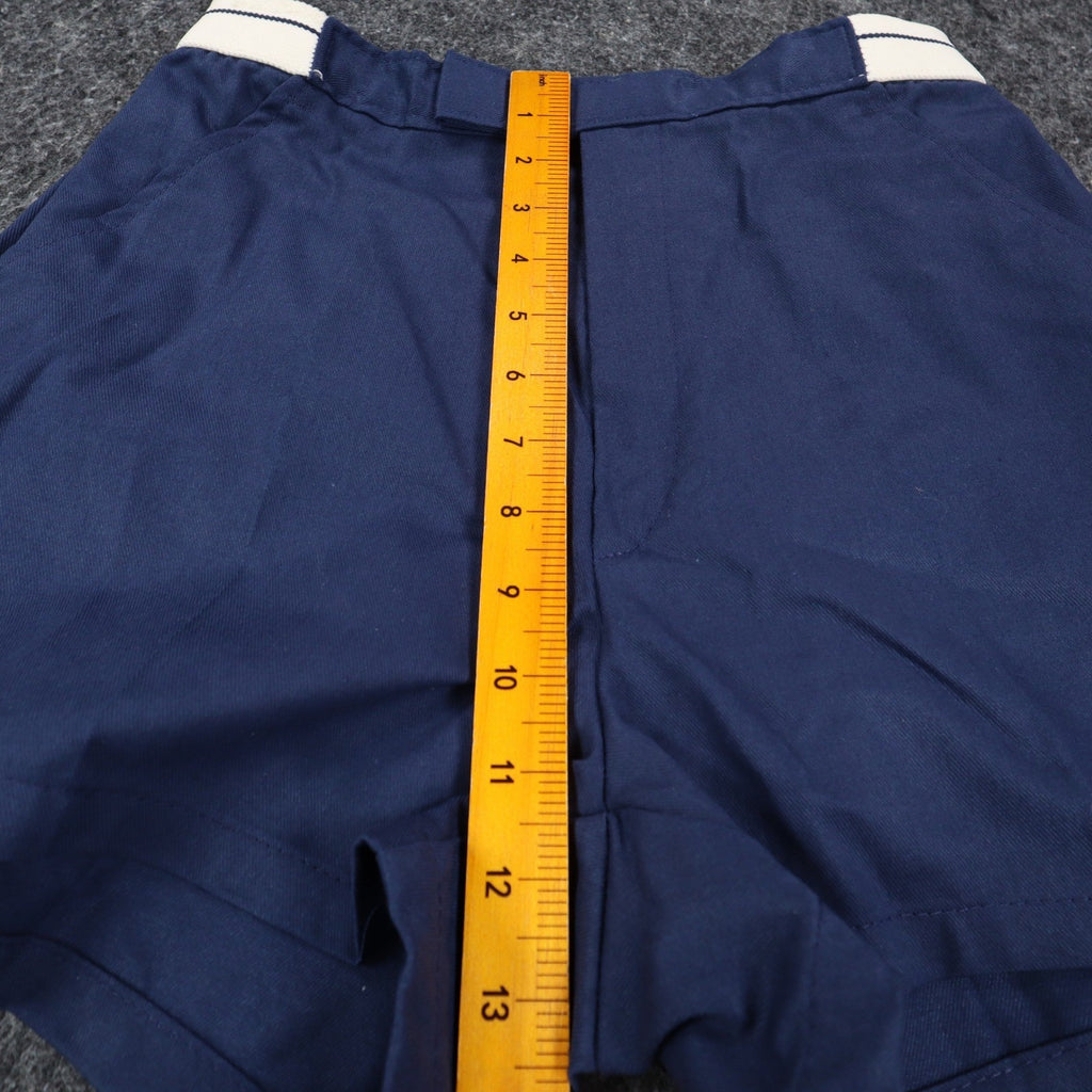 Jantzen Shorts Mens 30 Vintage 80s Navy Blue Cotton Blend Made in USA NWT 1M401 - take2supply