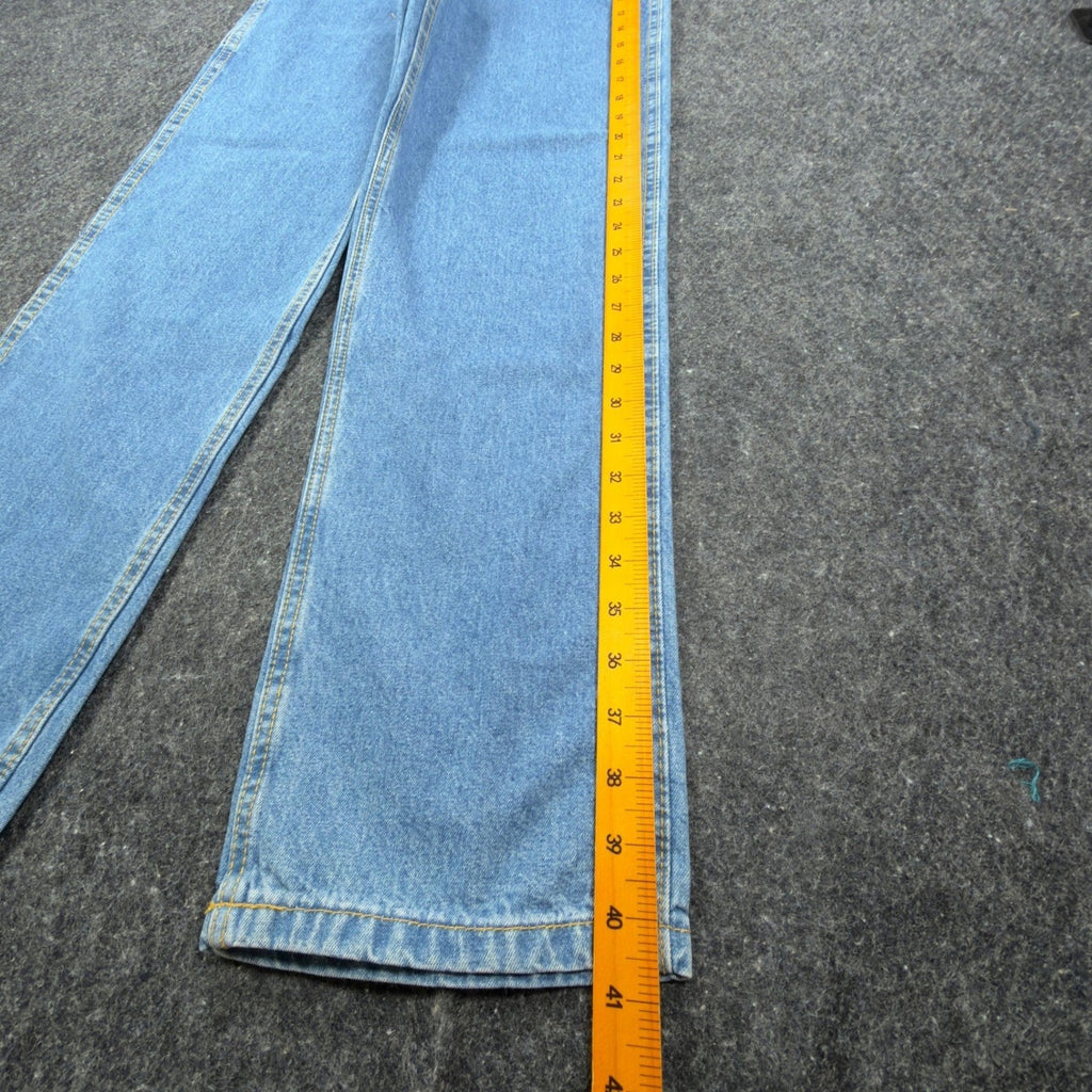 Key Vintage Carpenter Jeans Kids 16S Blue Cotton Denim Deadstock NWT C701 - take2supply