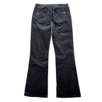 TAKARA Y2K Flare Pants Womens 9 Black Cotton Blend NWT C711 - take2supply