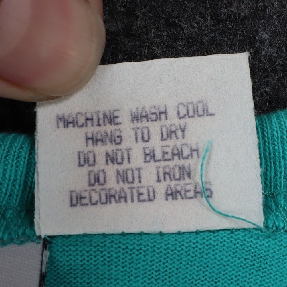 Hang Ten Tank Top Womens XS Vintage 90s Teal Cotton A-Line Sleeveless USA Made - take2supply