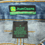 John Deere Y2K Carpenter Denim Shorts Boys 8 Stone Wash NWT Rugged Workwear - take2supply