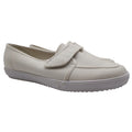 Grasshoppers Skipjack II White Canvas Shoes Womens 7.5 W Wide Hook Loop EF20000 - take2supply