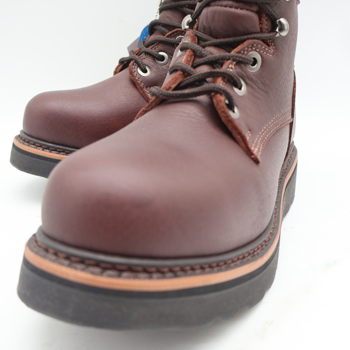 Golden Retriever Work Boots Mens 9 Waterproof Brown Leather 6" Wedge Sole 2901 - take2supply