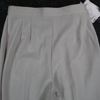 N Touch Pants Womens 8 Stone Stretch Straight Leg Side Zip NWT NOS - take2supply