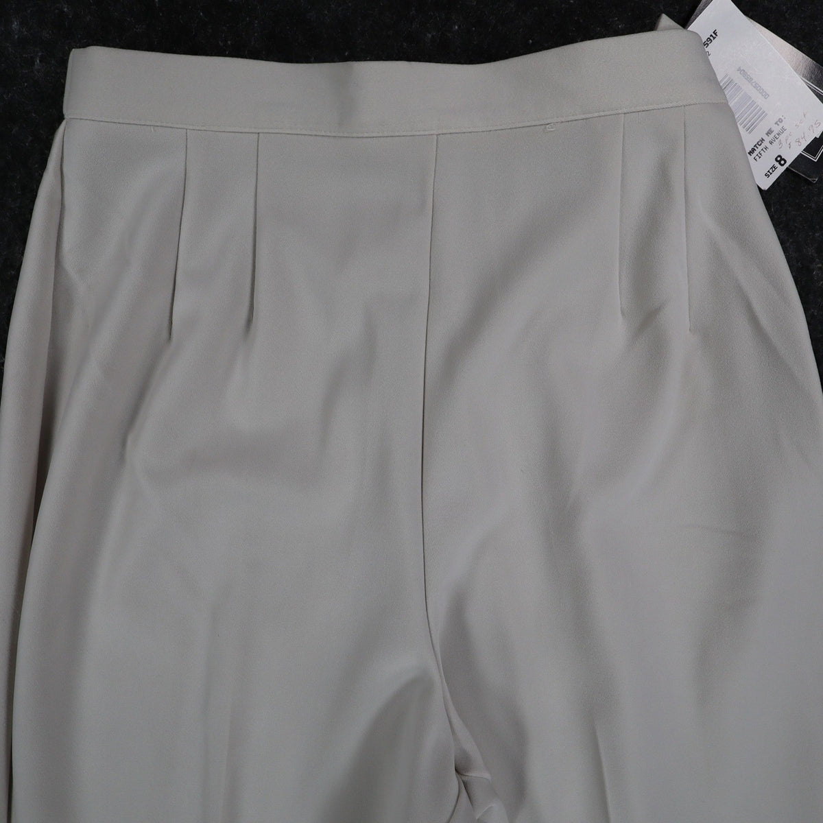 N Touch Pants Womens 8 Stone Stretch Straight Leg Side Zip NWT NOS - take2supply