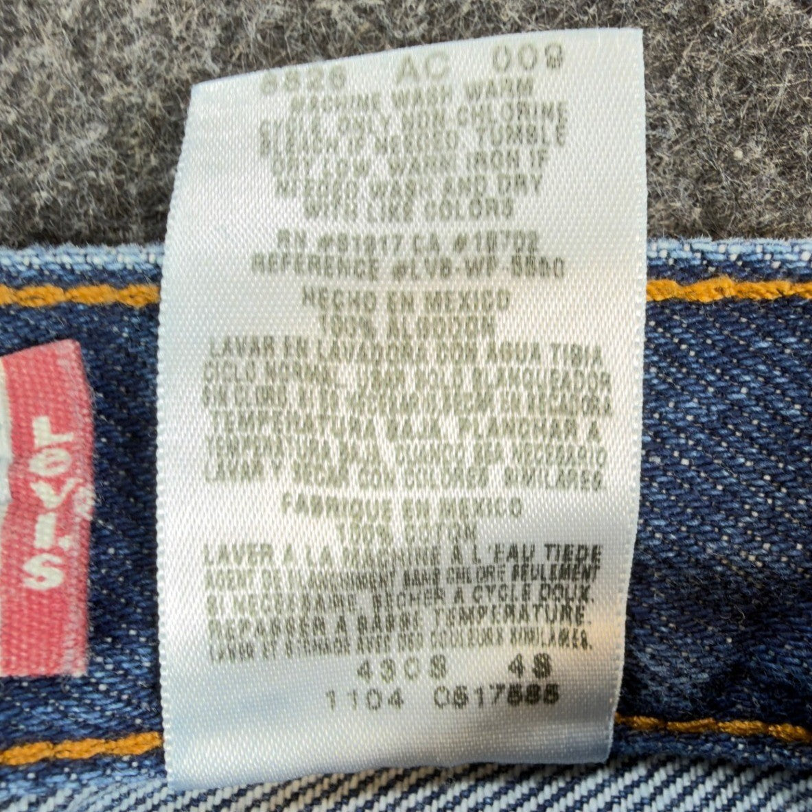 Levi's Vintage Style Relaxed Fit Jeans Boys 12 Reg Blue Denim NWT - take2supply