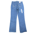Wrangler Y2K Cowboy Cut Boot Cut Jeans Womens 9/10x32 Blue Denim NWT - take2supply