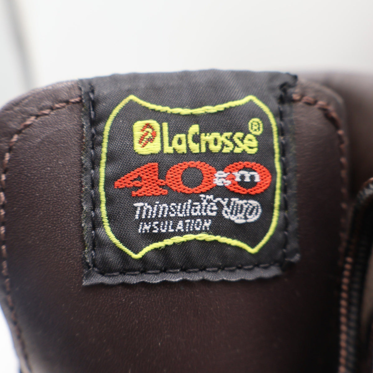 LaCrosse Caribou II Work Boots Mens 8 Vintage Brown Leather Steel Toe Thinsulate - take2supply