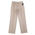 Glen Oaks Dress Pants Mens 34 Vintage 70s Tan Pleated Deadstock Polyester Slacks - take2supply