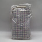 Mark VII Dress Shirt Mens 16 32/33 White Blue Pink Windowpane Plaid New Packaged - take2supply