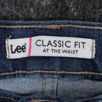 Lee Bermuda Shorts Women 6 M Classic Fit Carolina Blue Denim Stretch Belted NWT - take2supply