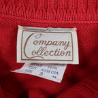 Company Collection Cardigan Womens XL Vintage Pink Cable Knit Button Front C1209 - take2supply