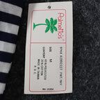 Palmetto's Striped Tank Top Womens Medium Vintage Deadstock Navy White A1992227 - take2supply