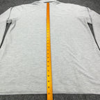 Harriton Long Sleeve Polo Mens XL Gray Cotton Blend M265L New No Tags - take2supply
