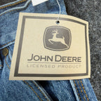 John Deere Y2K Carpenter Denim Shorts Boys 12 Stone Wash Cotton NWT Deadstock - take2supply