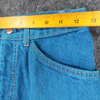 Action West Women Size 9 Vintage Stone Washed Blue Cotton Straight Leg Jeans NWT - take2supply