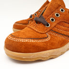 Walker Suede Oxford Shoes Mens 12.5D Vintage Deadstock Rust Brown Gum Sole 2646 - take2supply