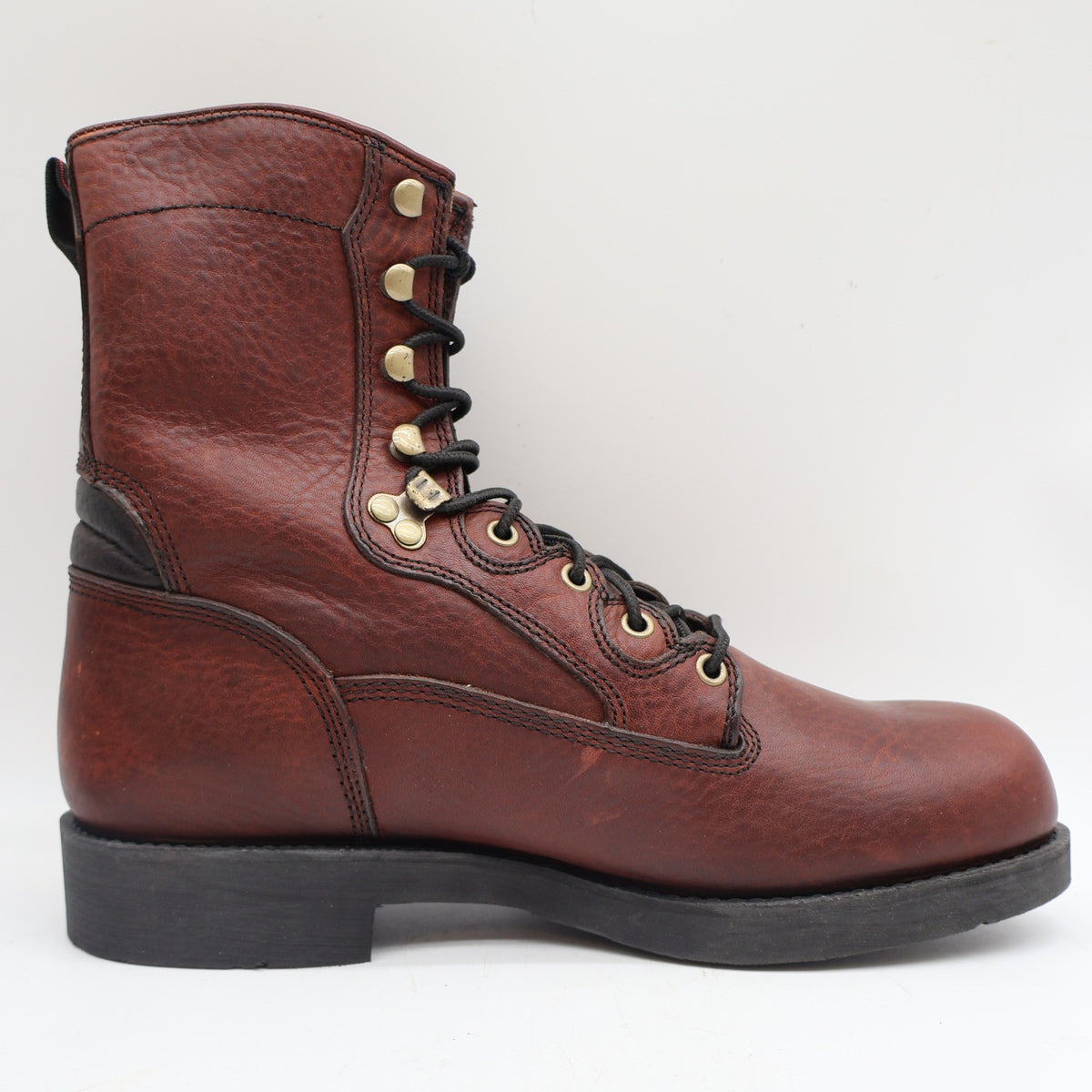 Georgia Boot Carbo-Tec G8845 Mens 11M Work Boots Roan Brown Leather 8 Inch NIB - take2supply