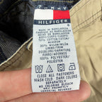 Tommy Hilfiger Y2K Cargo Shorts Boys 6 Khaki Cotton Nylon NWT New - take2supply