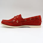 Vintage Boat Shoes Mens 8 Rust Red Suede Deadstock Mexico Moccasin W54421 - take2supply