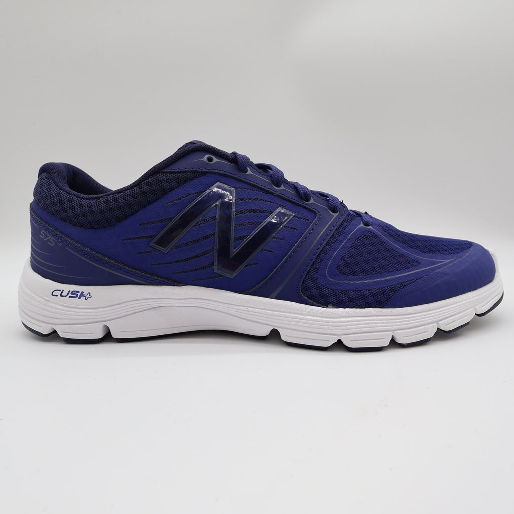 New Balance 575 Men's 12 Blue Mesh Cush+ Athletic Running Shoes - take2supply