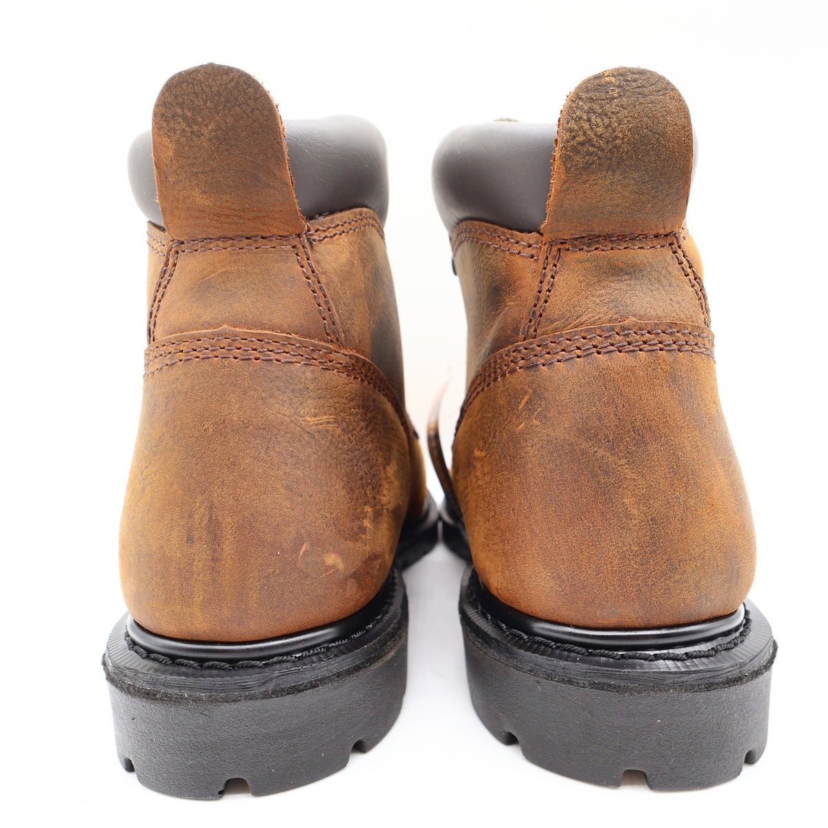 WORX by Red Wing 5606 Steel Toe Work Boots Mens 9 Brown Leather New Box - take2supply