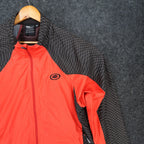IllumiNite Cycling Jacket Mens Large Red Excellent Reflective - take2supply
