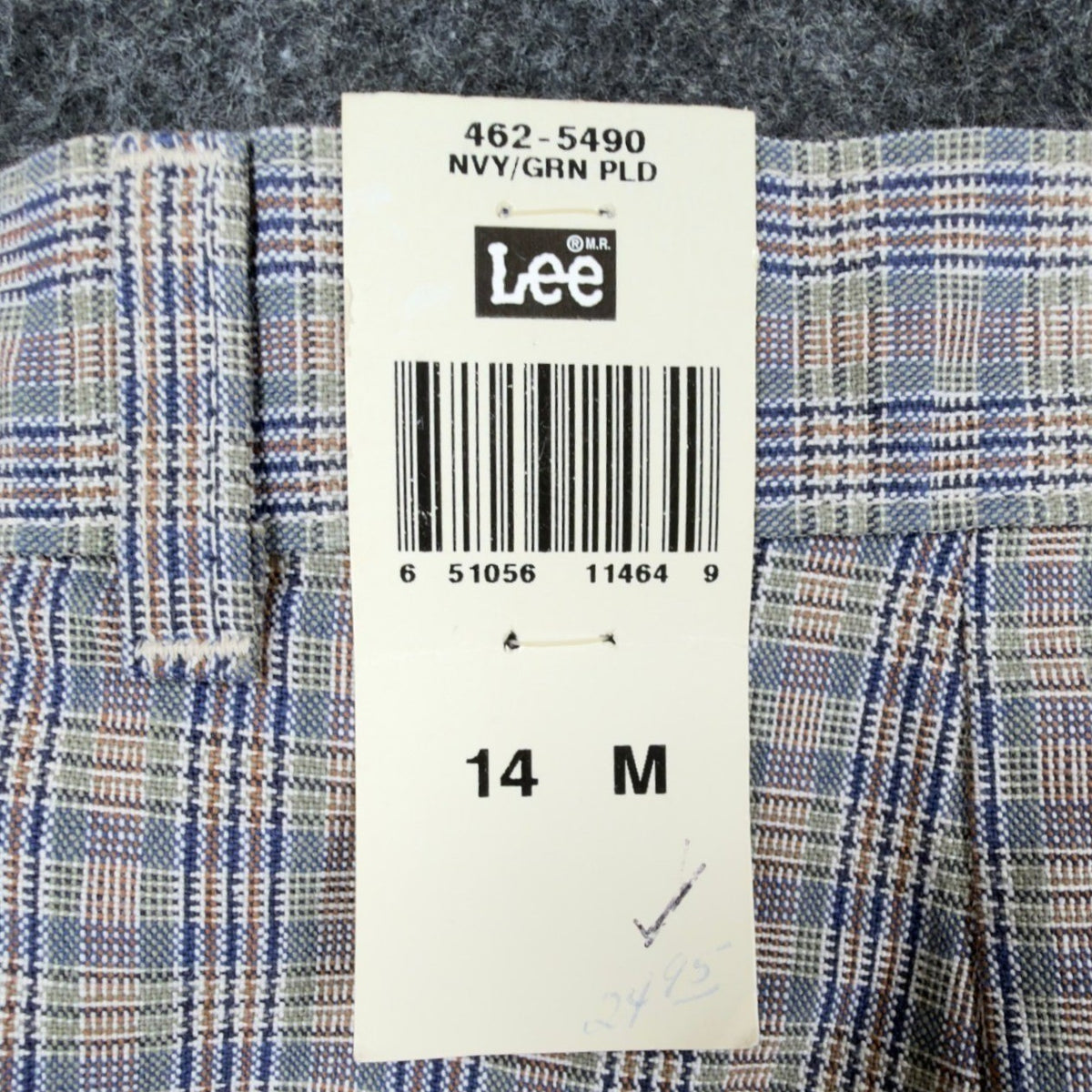 Vintage Lee Casuals Pleated Shorts Womens 14 Medium Plaid Cotton NWT 90s - take2supply