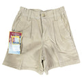 Bobby Stix Vintage 90s Chino Shorts Boys 3T Khaki Cotton NWT - take2supply