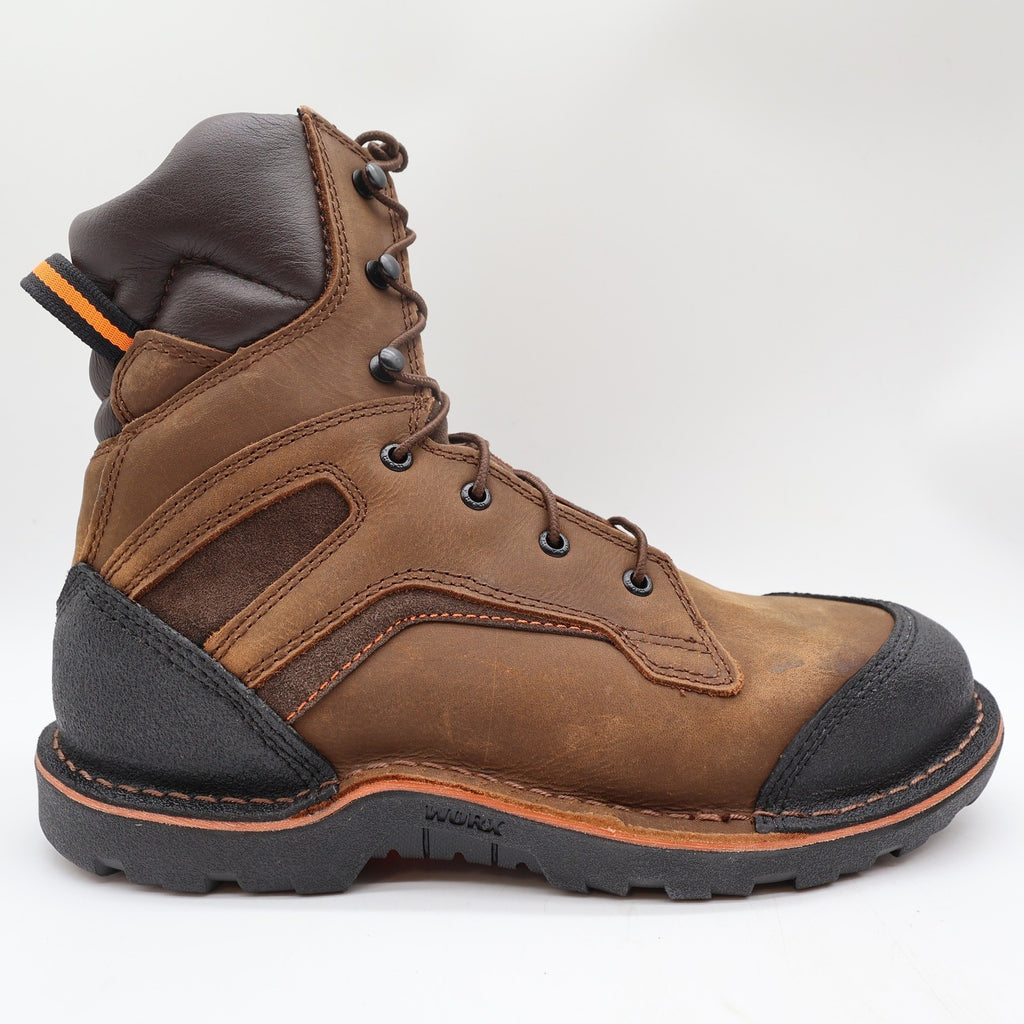 Worx by Red Wing 5815 Steel Toe Work Boots Mens 11 Brown Leather New - take2supply