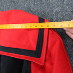 Howe Varsity Jacket Mens Large Vintage Black Red Wool Sailor Collar USA Made CJ4 - take2supply