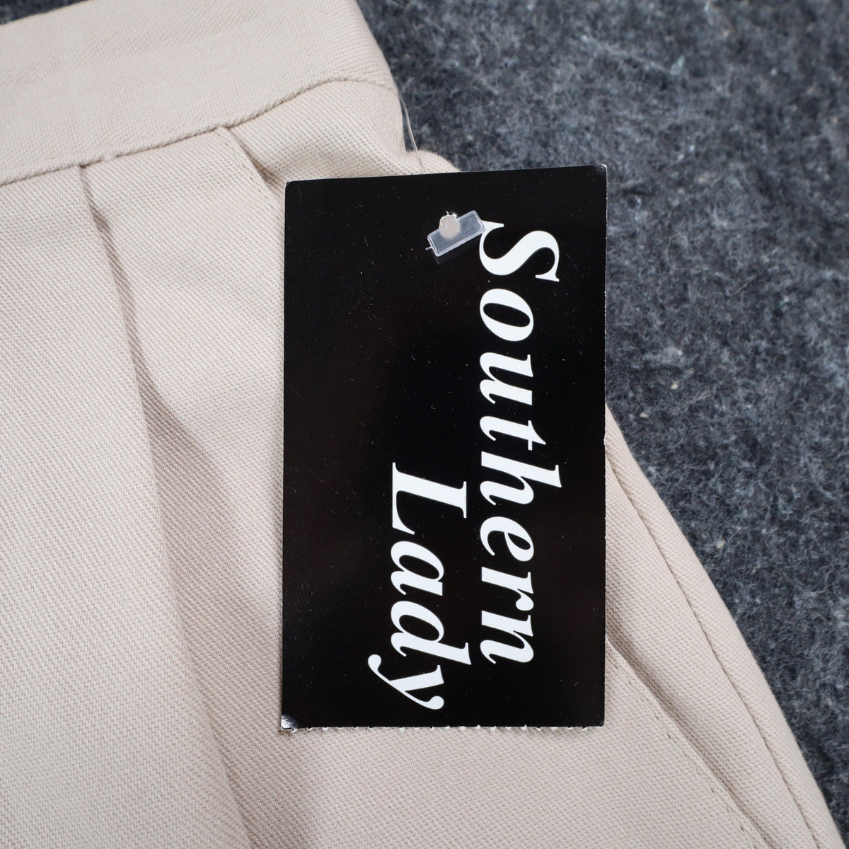 Southern Lady Culottes Womens 10 Vintage 90s Khaki Twill Pleated Wide Leg Shorts - take2supply