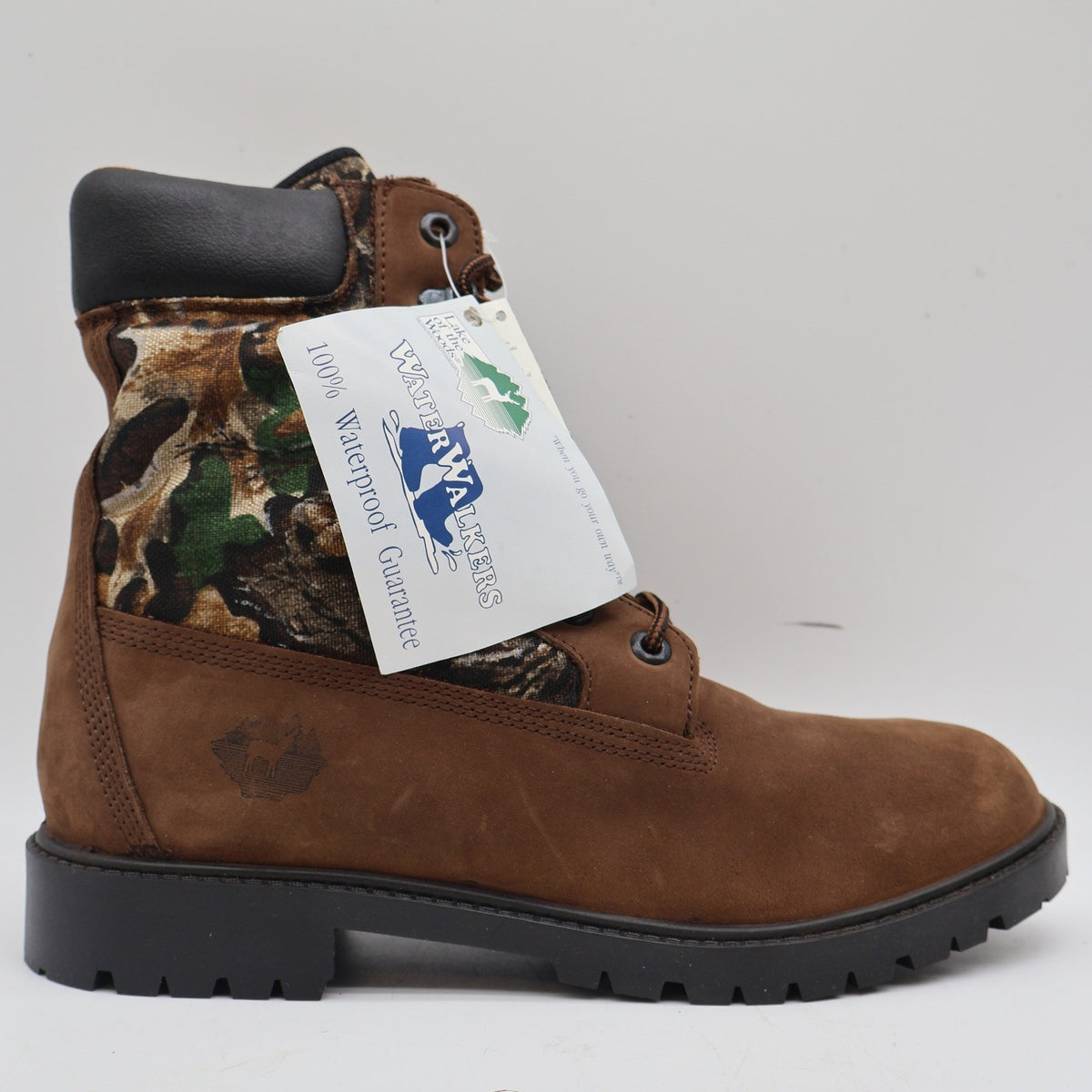 Lake of the Woods Hunting Boots Mens 10.5 Vintage Brown Camo Waterproof 5113 - take2supply