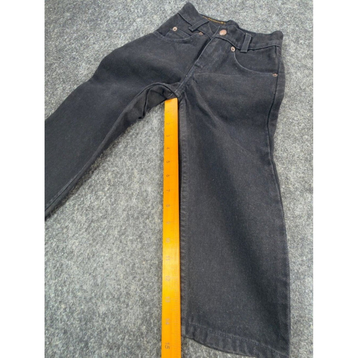 Levi's Vintage 90s 550 Jeans Toddler 4T Black Orange Tab USA NOS NWT - take2supply