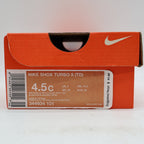 Nike Shox Turbo 8 TD Toddler 4.5C 2008 Silver Red Running Shoes 344934-101 - take2supply