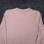 By Together You & I Tunic Top Womens Small Mauve Ribbed Mock Neck Flowy USA - take2supply