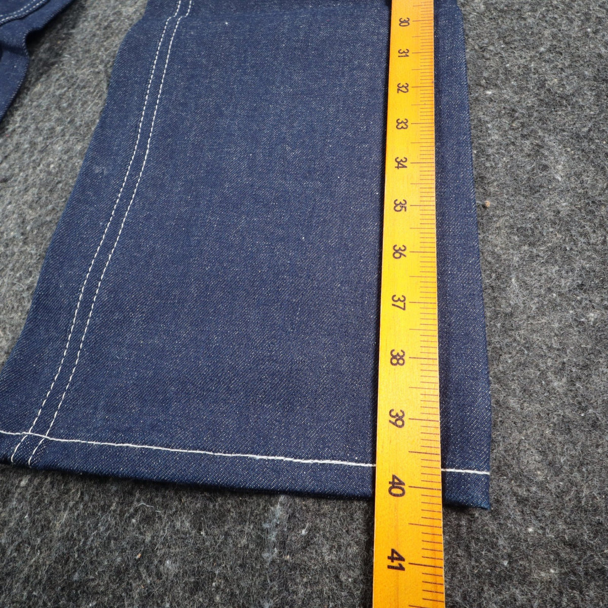 Key Jeans Vintage Womens 27 M Blue Red Embroidered Flare Jeans NWT - take2supply