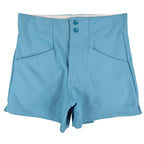 Swingster Athletic Shorts Mens Small Vintage 70s Blue Polyester Deadstock NWT - take2supply