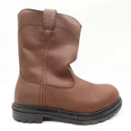 Worx by Red Wing 5701 Steel Toe Work Boots Mens 9.5 Brown Leather New NIB - take2supply
